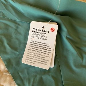 Lulu underwear - never worn - tags on